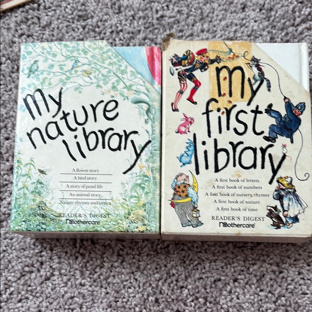 Reader's Digest My Nature and First Library Set